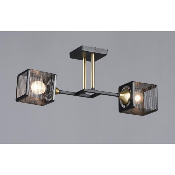 6400/2 BK+COP (6) Люстра (RL)