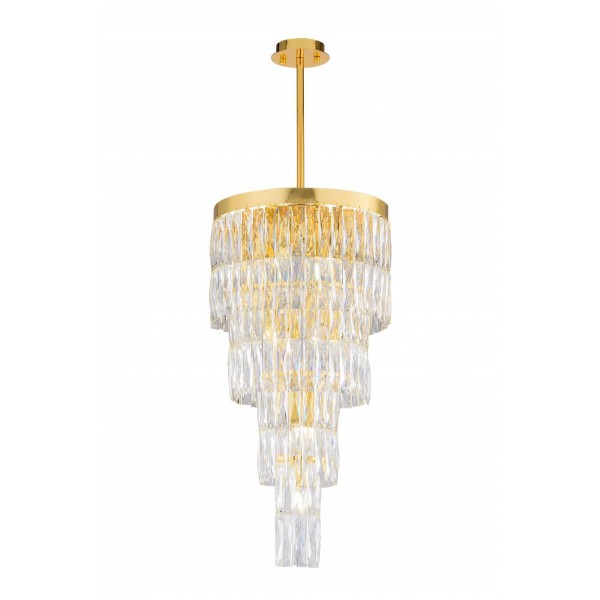 2774E/11A GOLD+CLEAR (1) Люстра NW #