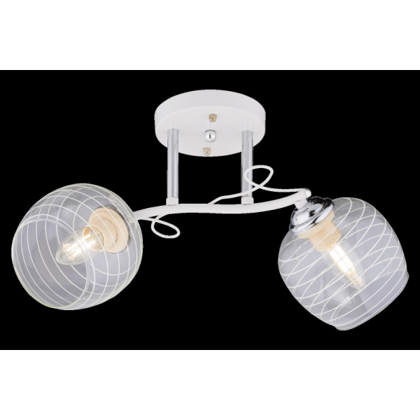 74379/2 WHITE+CHROME (4) Люстра (RL)