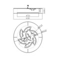 Потолочный светодиодный светильник Freya Zoticus FR6005CL-L48G